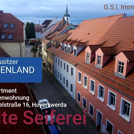 Ferienwohnung Alte Seiferei Hoyerswerda Exterior foto